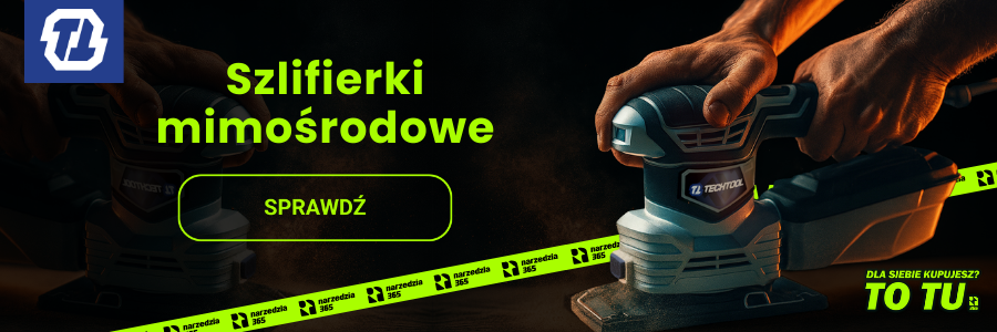 szlifierki mimośrodowe TECHTOOL w sklepie narzedzia365 ranking
